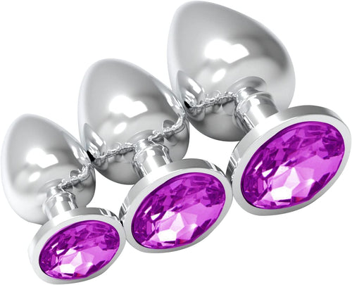 Luxury Stainless Steel Anal Butt Plug